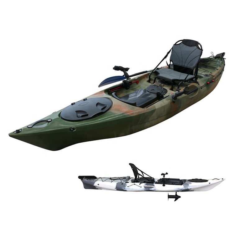 Fishing Kayak Sit In - 12,46' kajak Sit On Top vismotorajak