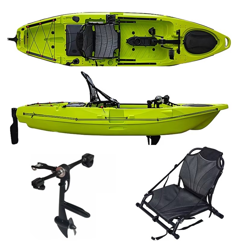 Fishing Kayak Pedal Drive - OEM plastic viskayak voor één persoon,