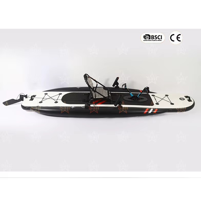 Fishing Kayak Sit In - Fabrieksgemaakte opblaasbare peddelkajak, viskajak voor volwassenen,