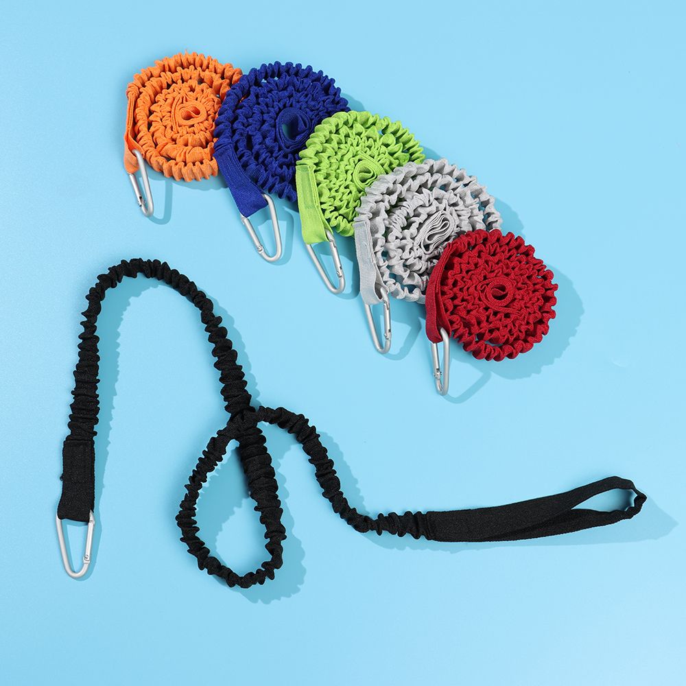 Fishing Kayak Paddle Leash - Verstelbare elastische kajak kano peddelriem hengelriem