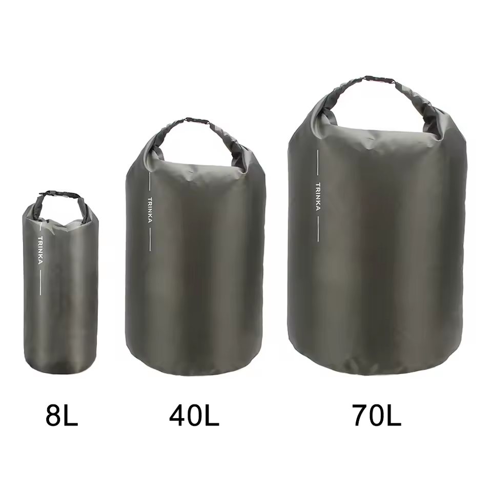 Fishing Kayak Storage Bag - 8L 40L 70L Roll-Top Waterdichte Dry