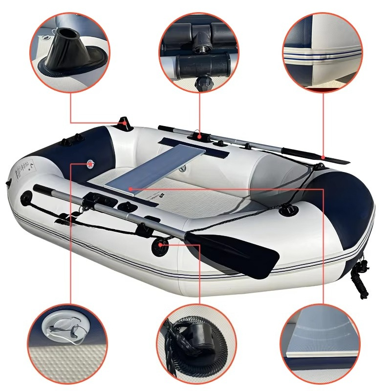 1,2 mm dikke opblaasbare visbo - Fishing Kayak Inflatable recensie en prijs