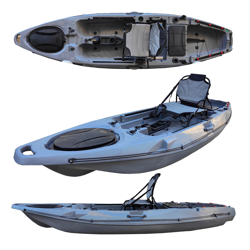 Gemotoriseerde 10,5ft enkelvou - Fishing Kayak Trolling Motor recensie en prijs