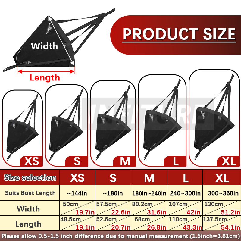 18-53 ''Zee Drogue Anker Vlott - Fishing Kayak Anchor recensie en prijs