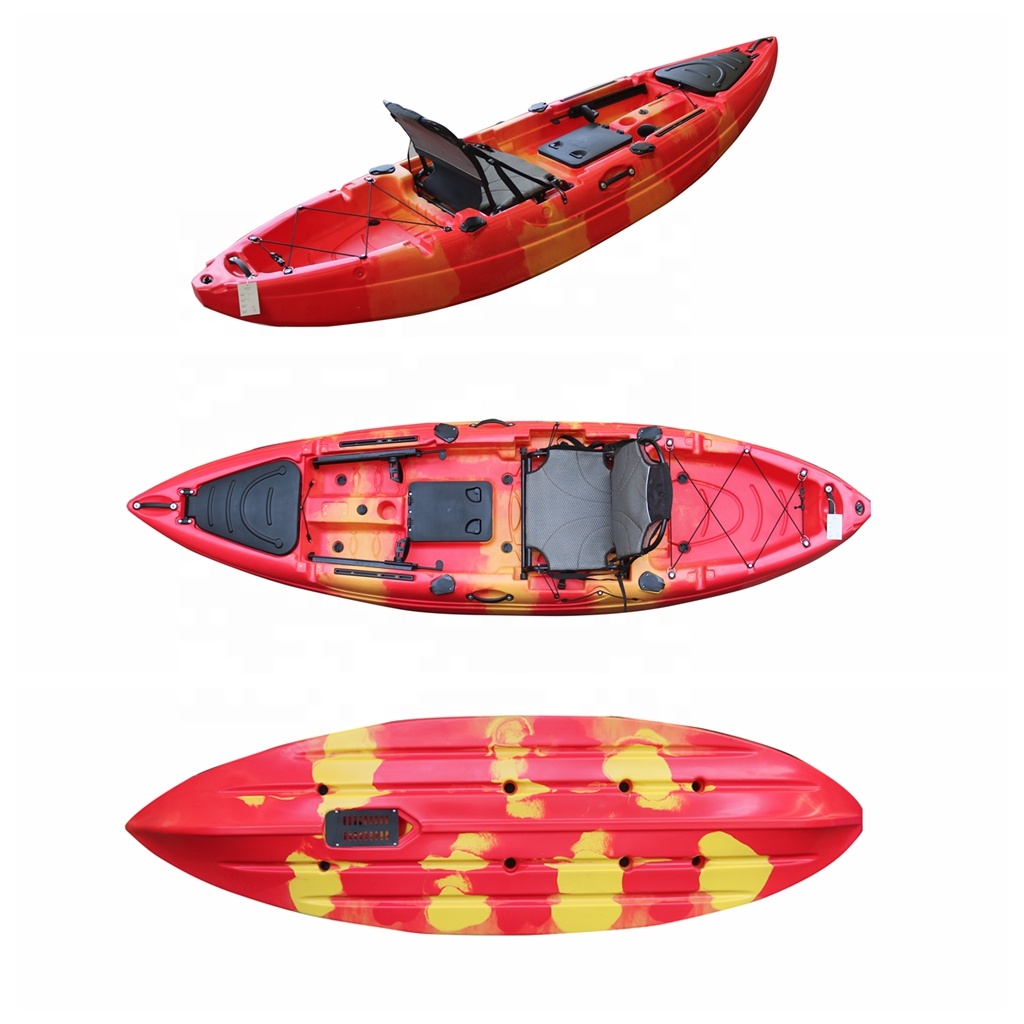 10ft één persoon zitten boveno - Fishing Kayak Sit In recensie en prijs