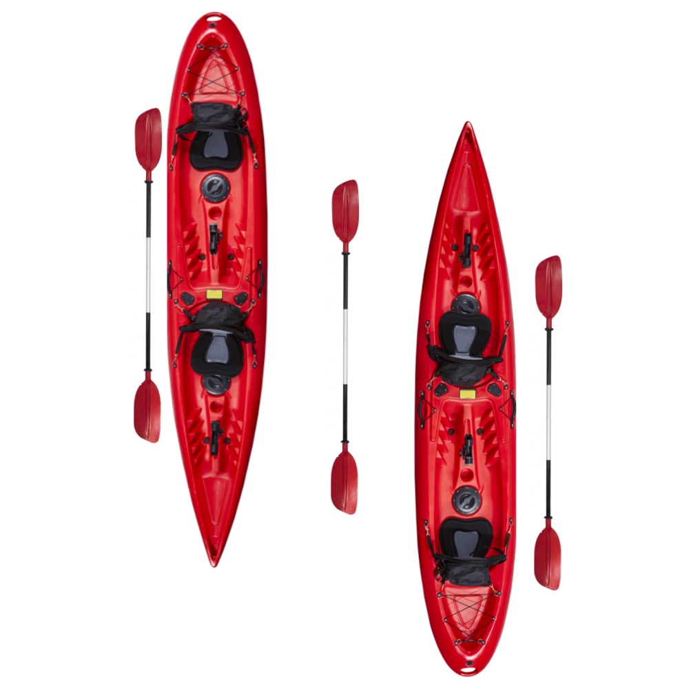 3,9m Dubbele Rotomolded Plasti - Fishing Kayak Pedal Drive recensie en prijs