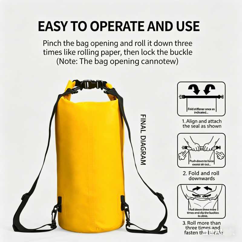 Zwemmen Waterdichte Dry Bag 5L - Fishing Kayak Storage Bag recensie en prijs