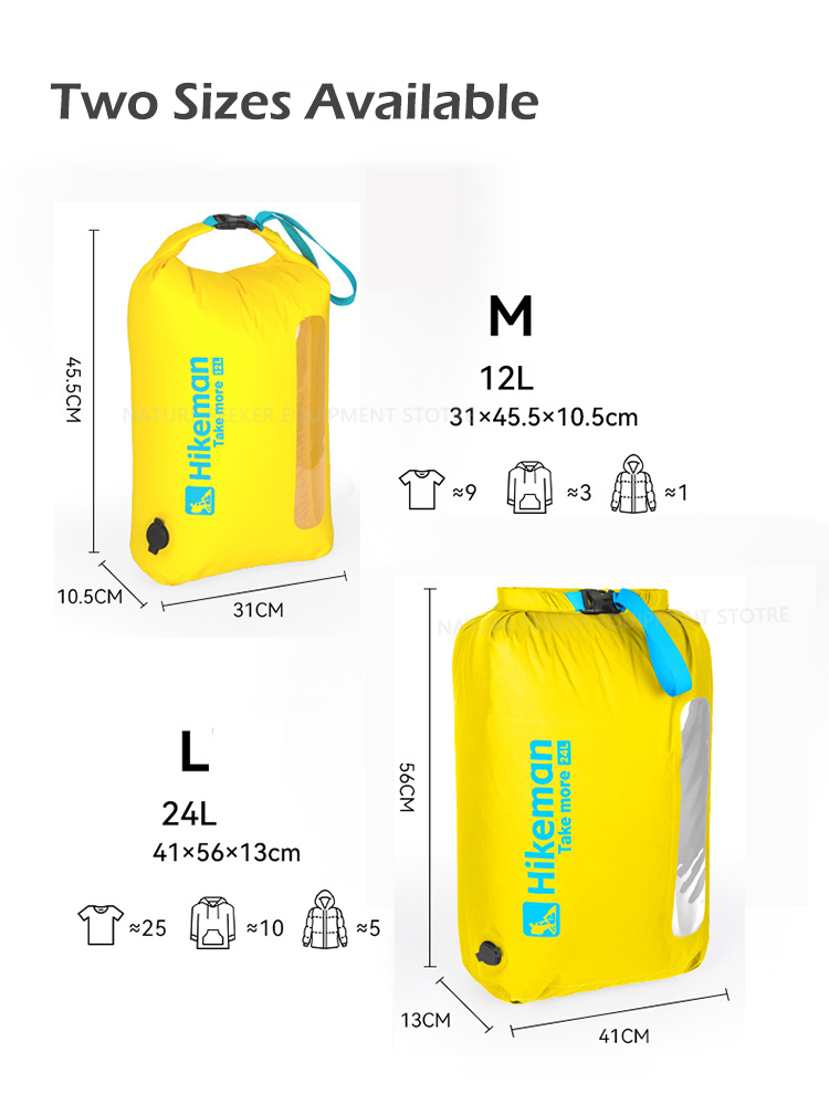 HIKEMAN Vacuümcompressiezak me - Fishing Kayak Storage Bag recensie en prijs