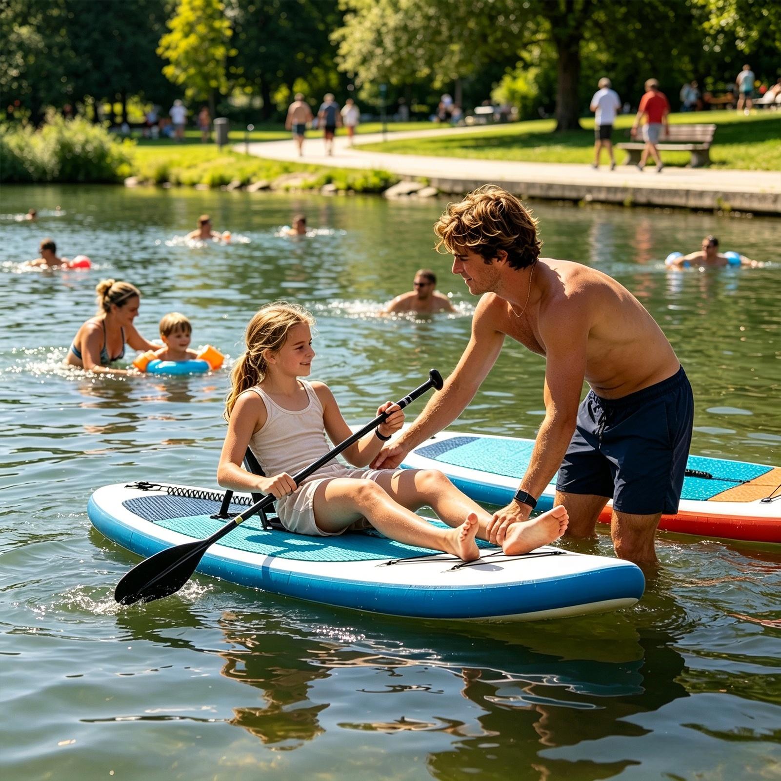 Kajakstoel Draagbare verstelba - Fishing Kayak Paddle recensie en prijs