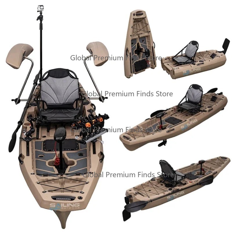 Viskajak met dubbele aandrijvi - Fishing Kayak Sit In recensie en prijs