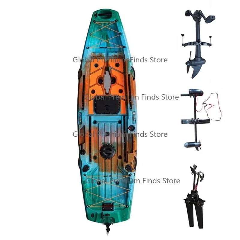 Viskajak met dubbele aandrijvi - Fishing Kayak Sit In recensie en prijs