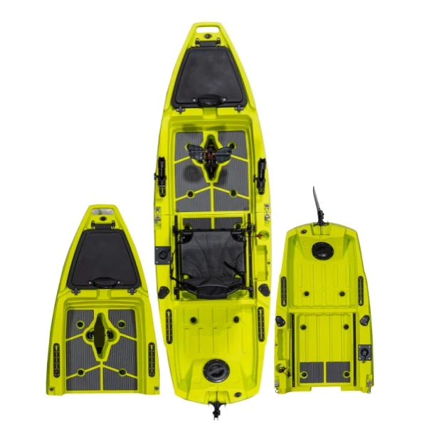 Modulair enkel 1-persoons kuns - Fishing Kayak Pedal Drive recensie en prijs