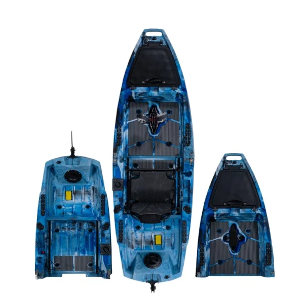 Modulair enkel 1-persoons kuns - Fishing Kayak Pedal Drive recensie en prijs