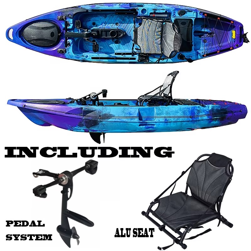 Professionele zit-op-top pedaa - Fishing Kayak Sit In recensie en prijs